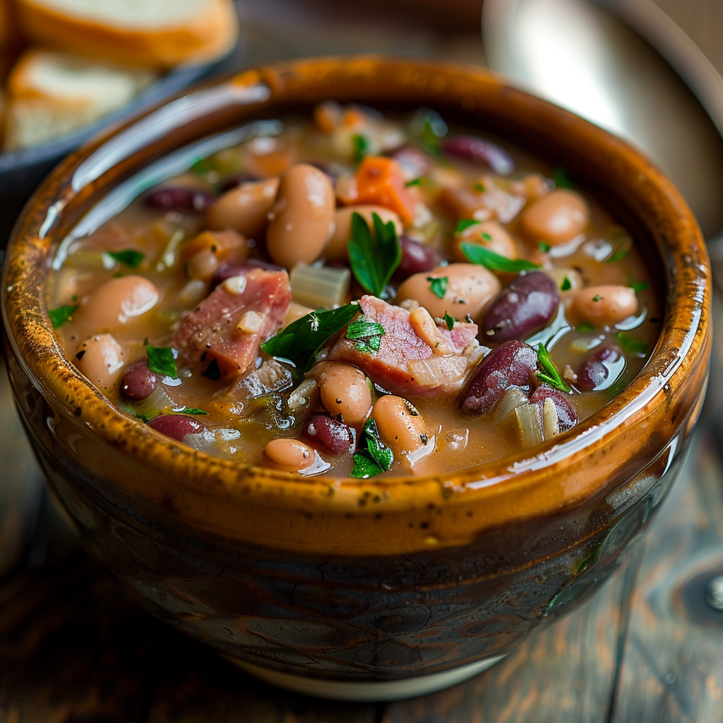 crock pot 15 bean soup