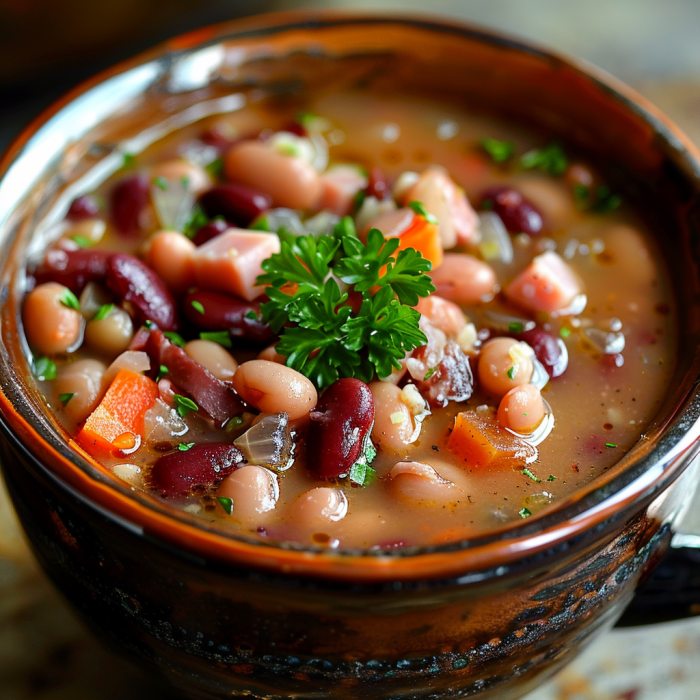 crock pot 15 bean soup