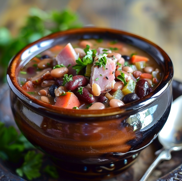 crock pot 15 bean soup