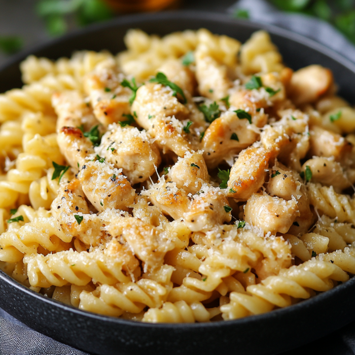 buffalo wild wings garlic parmesan chicken pasta