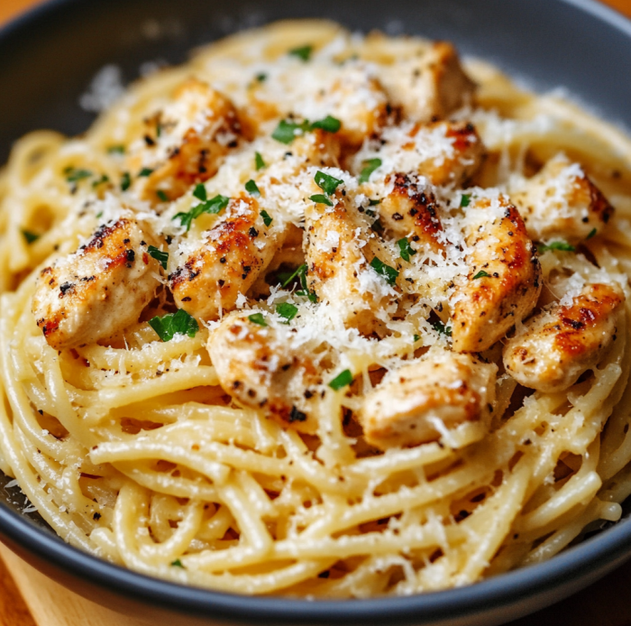 buffalo wild wings garlic parmesan chicken pasta