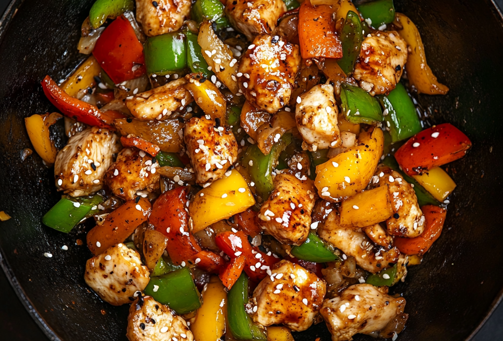 blackstone stir fry
