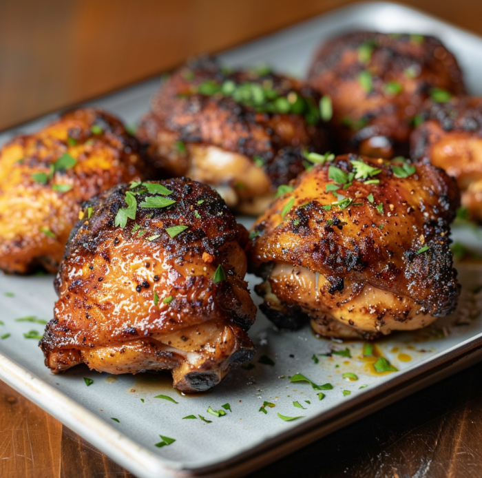 pellet grill chicken thighs