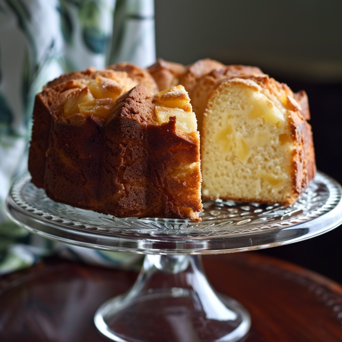 pineapple cream cheese pound cake