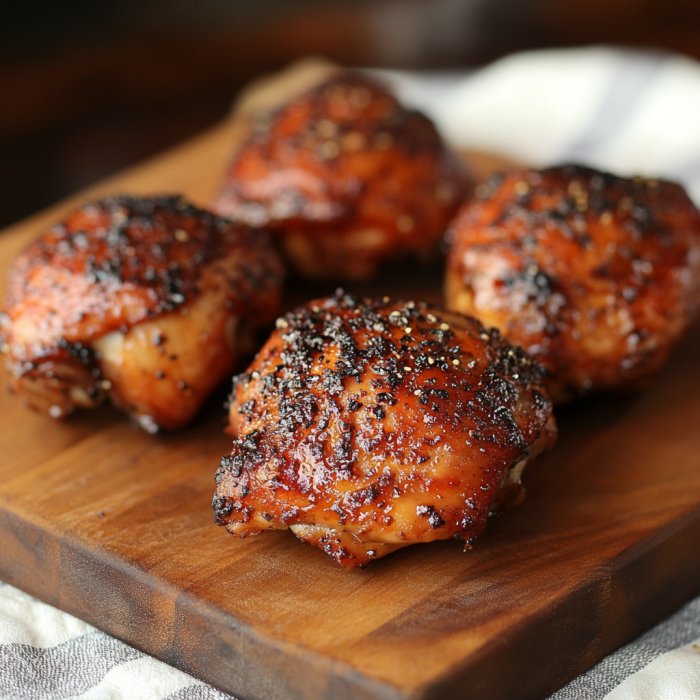 traeger smoked chicken thighs