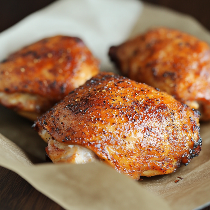 traeger smoked chicken thighs