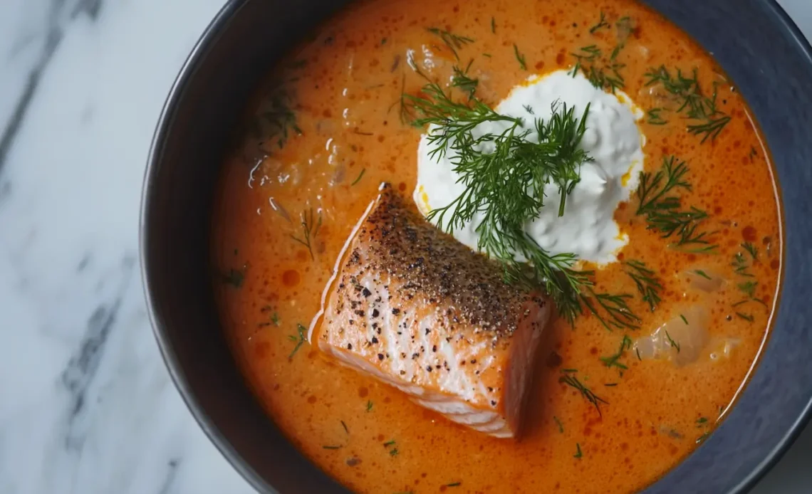 salmon soup recipe