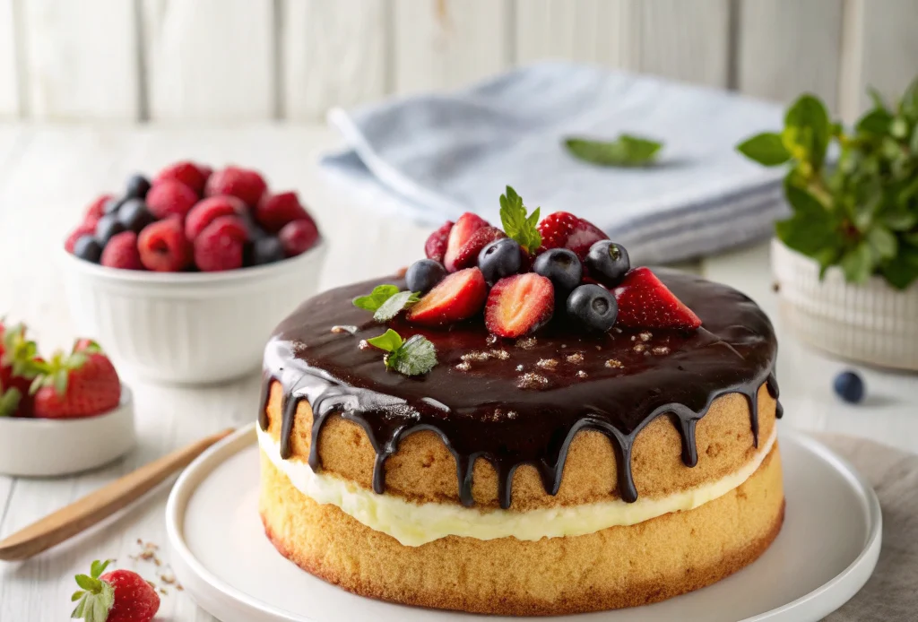 boston cream cake recipe