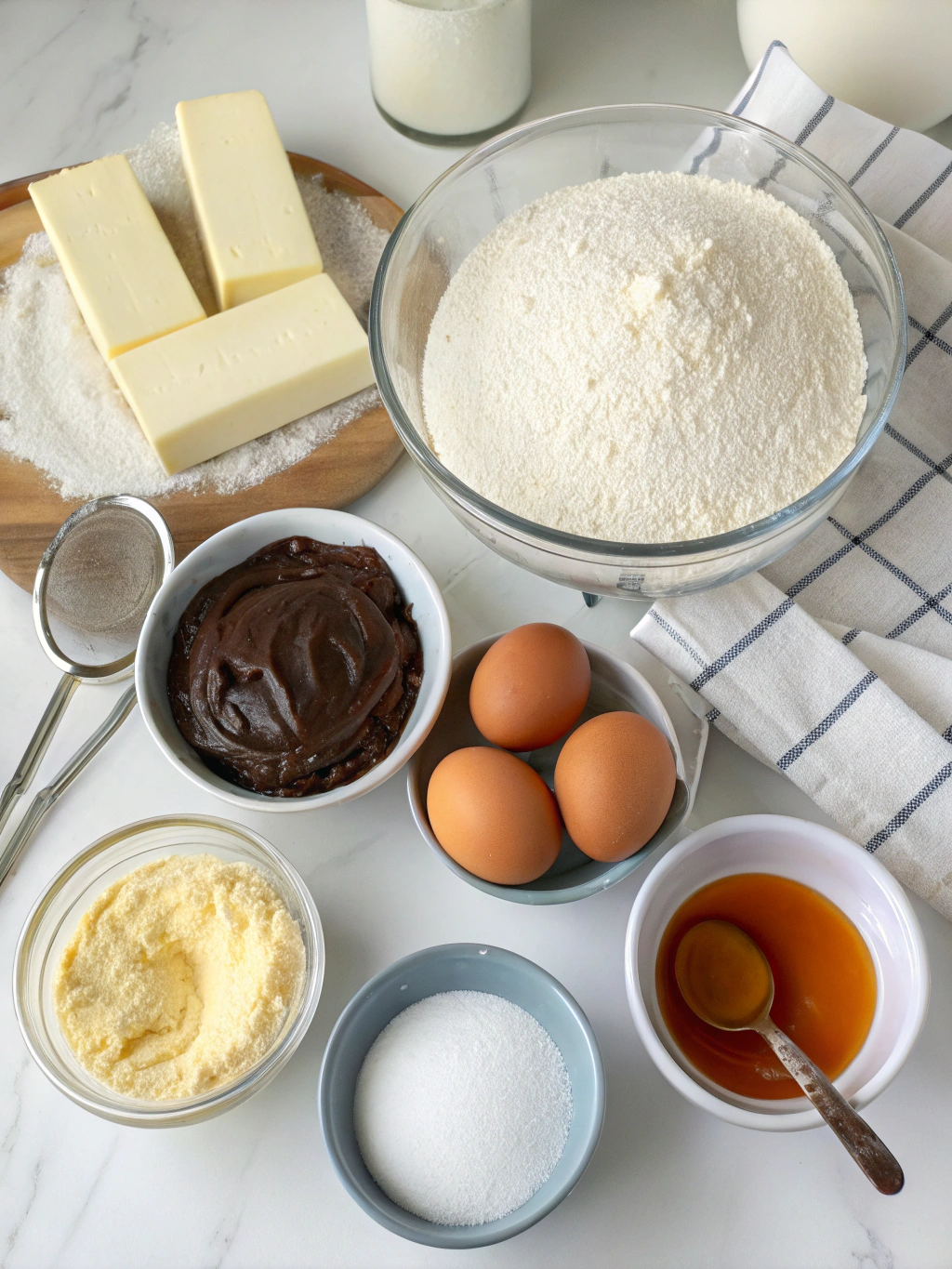 Boston Cream Cake Ingredients